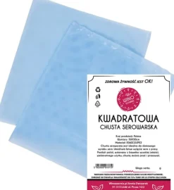 Firkantet osteklæde 50 x 50 cm - 2 stk New