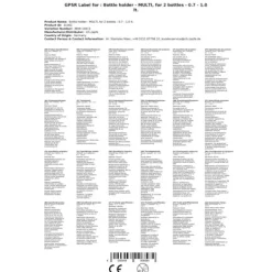 Vinflaskeholdere>Flaskeholder - MULTI, til 2 flasker