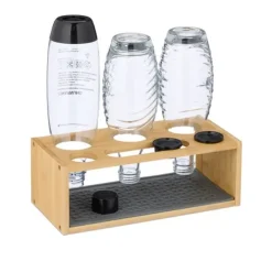 Opvaskestativer & Tørrestativer>Flasketørrerist, 11x31x14,5 cm, Natur, Grå