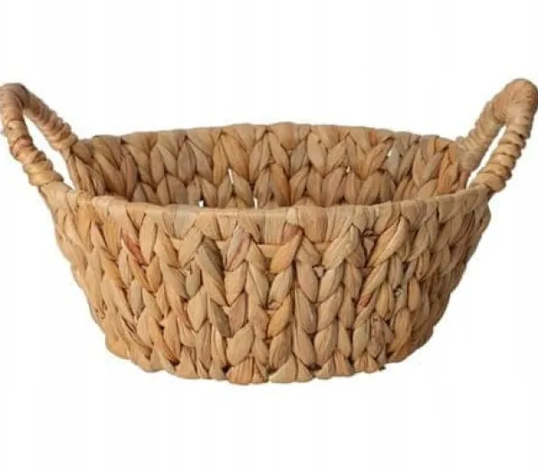 Brødkasser & Brødposer>Fletkurv til brød 30x20x11cm Med håndtag, natur