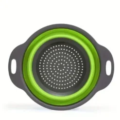 Foldbar silikone si - grøn og grå Discount