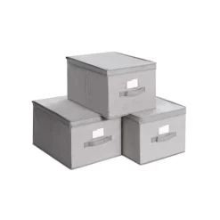 Foldeæskesæt med 3, 30 x 40 x 25 cm Clearance