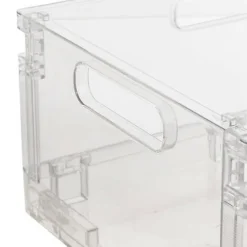 Fold`n Box FOLDEBAR BEHOLDER 22L plast gennemsigtig New