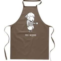 FORKLÆDE MED SJOVT PRINT til køkkenet, fårene OG FANTASTISK til grillen Discount