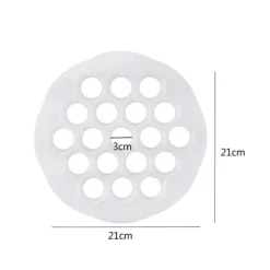 Pastaforme & Pasta-Udstikkere>Form til dumplings - 19 huller