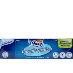 Papirlommetørklæder>FOXY HYPOALLERGENIC tissues 10 x 9 u
