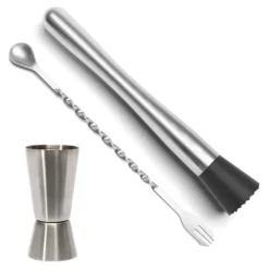 Barudstyrssæt>Frugtstænger i rustfrit stål til barwareværktøj