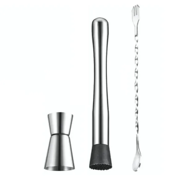 Barudstyrssæt>Frugtstænger i rustfrit stål til barwareværktøj