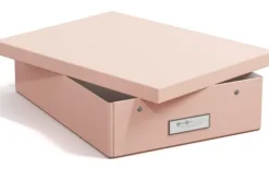 Förvaringslåda Kleo A4 Dusty Pink Bigso Box of Sweden Clearance