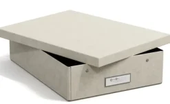 Förvaringslåda Kleo A4 Linen Bigso Box of Sweden Sale