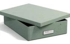 Förvaringslåda Kleo A4 Soft Teal Bigso Box of Sweden Hot