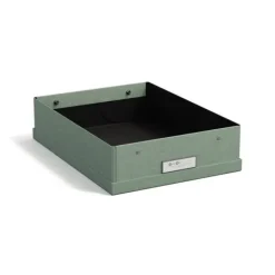 Förvaringslåda Kleo A4 Soft Teal Bigso Box of Sweden Hot