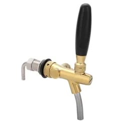 G5/8 Forkromet Rustfrit Stål Justerbar Øltapnerhane til Hjemmebar (Guld) Online