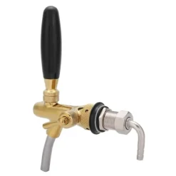 G5/8 Forkromet Rustfrit Stål Justerbar Øltapnerhane til Hjemmebar (Guld) Online