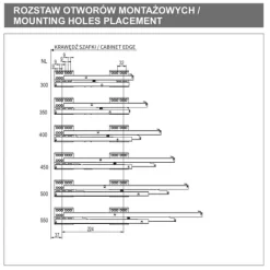 GAMET BOX2 skuffer, mellem, hvid, 500 mm Best