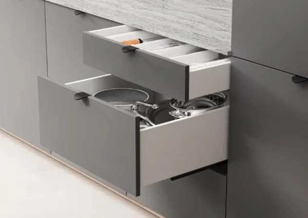 GAMET S-BOX skuffe, høj, hvid, 550 mm New