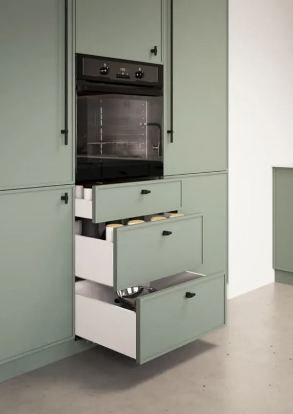 GAMET S-BOX skuffe, høj, hvid, 550 mm New