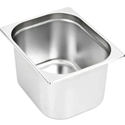Gastronorm beholder 2 stk. GN 1/2 - Rustfrit stål | Størrelse: 200 mm Hot