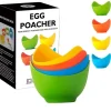 Madlavningsmaskiner>Ægforme til pocheret æg, 4 stk.