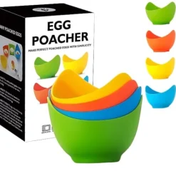 Madlavningsmaskiner>Ægforme til pocheret æg, 4 stk.