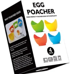 Madlavningsmaskiner>Ægforme til pocheret æg, 4 stk.