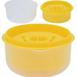 Æggeblommeseparator - Giftfri og bæredygtig køkkenredskab til hjemmebagning (Gul) Sale