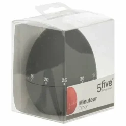 ÆGGEFORMET TIMER, grå, 6x7cm, fremstillet i slidstærkt materiale Best