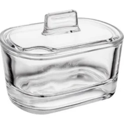 Serveringsfad & Skåle>glas sukkerskål JASŁO | 00562