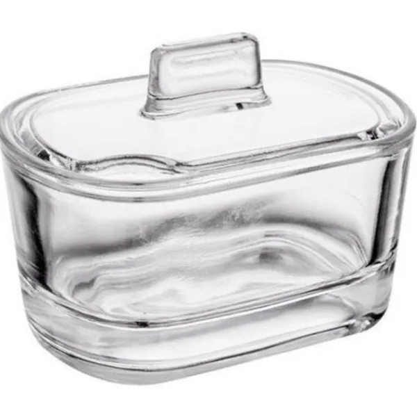Serveringsfad & Skåle>glas sukkerskål JASŁO | 00562
