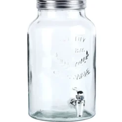 Glasbeholder til drinks med hane 6,2L VILDE 139606 Discount