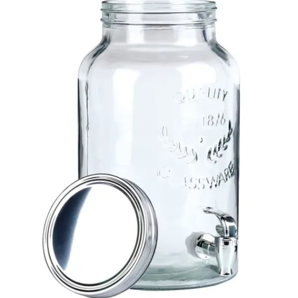 Glasbeholder til drinks med hane 6,2L VILDE 139606 Discount