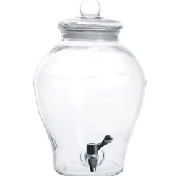 Glasdrikkande med hane 6,5 l Best