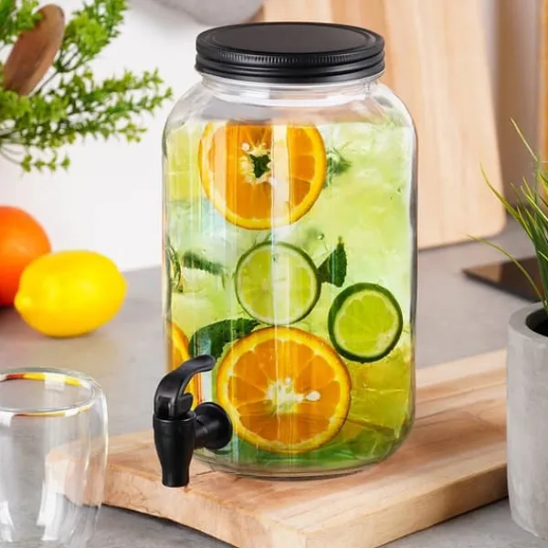 Glasdrikkande med hane 3,2 l Best