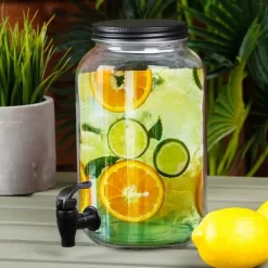 Glasdrikkande med hane 3,2 l Best