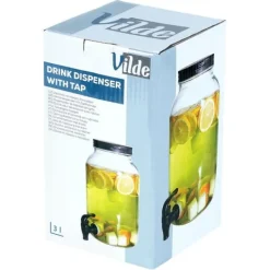 Glasdrikkande med hane 3,2 l Best