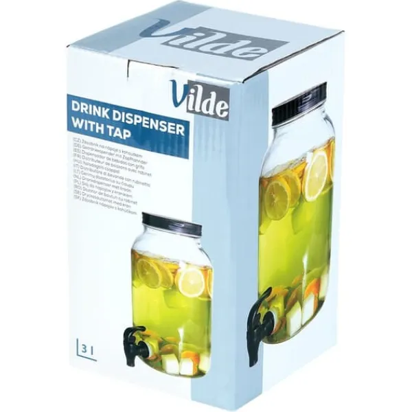 Glasdrikkande med hane 3,2 l Best