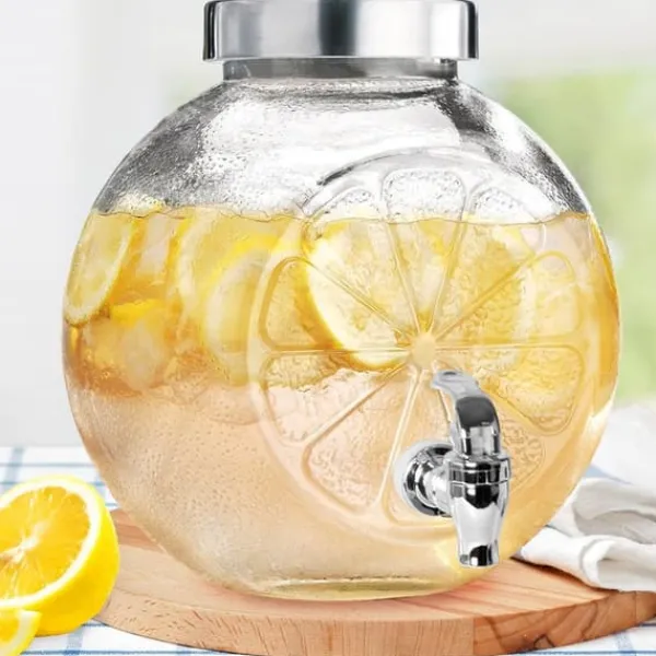 Glasdrikkande med hane 5,4 l Discount