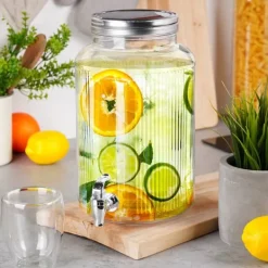 Glasdrikkande med hane 6,2 l New