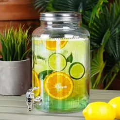 Glasdrikkande med hane 6,2 l New