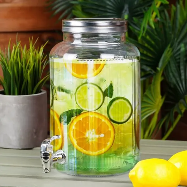 Glasdrikkande med hane 6,2 l New