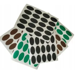 Tilbehør Til Madopbevaring>Glasetiket 5,5x3 cm til syltetøj 80 stk. turkis mat