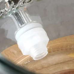 Glaskrukke med hane 8 l + 12 glas 200 ml New