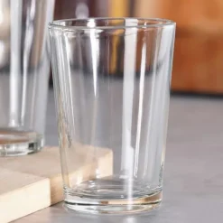 Glaskrukke med hane 8 l + 12 glas 200 ml New