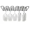 Vinglasholdere>Glass Rack 15 Glasses, Black - Hahn Kitchenware