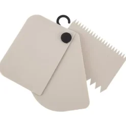 Glat, savtakket dejspatel, 3 stk. Outlet