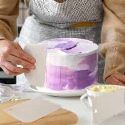 Glat, savtakket dejspatel, 3 stk. Outlet