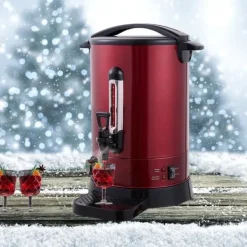 Kopvarmer>Gløggkedel 6,8 L Rød