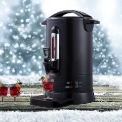 Gløggkedel 6,8 L Rustfrit Stål - Sort Best