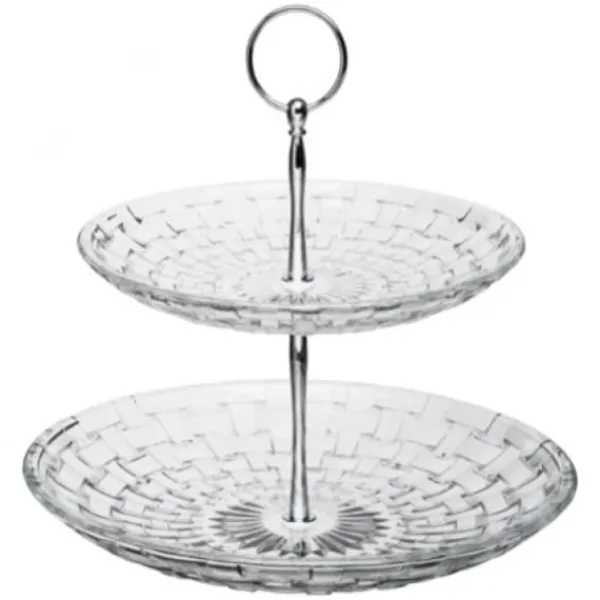 Dorre Glitter Cake Tray 2 Tiers - Hot