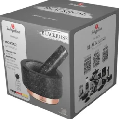 GRANITMØRTEL BERLINGER HAUS BH-8608 Ø14cm SORT ROSE Sale